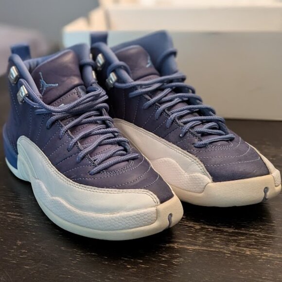 AIR JORDAN 12 RETRO Indigo Blue - Picture 1 of 11